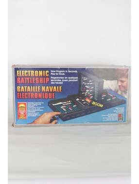 80's Milton Bradley Electronic Battleship Board Games